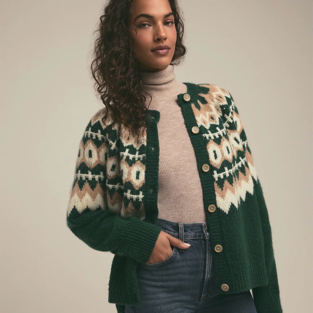 Favorite Daughter THE SNOWED IN CARDIGAN